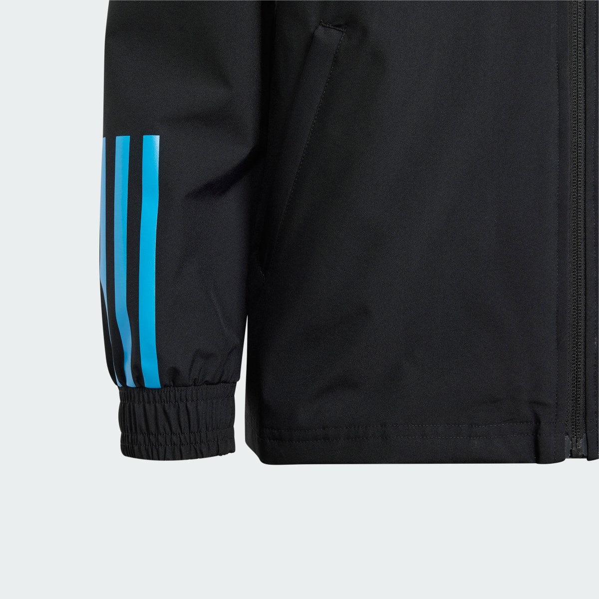 Arsenal Black Windbreaker Jacket