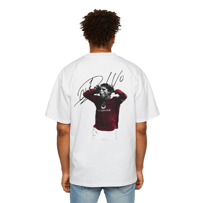 Young Cristiano Back Print Oversized Shirt