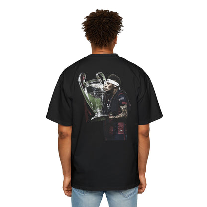 Neymar Signature Back Print Oversized Shirt