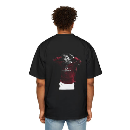 Young Cristiano Back Print Oversized Shirt