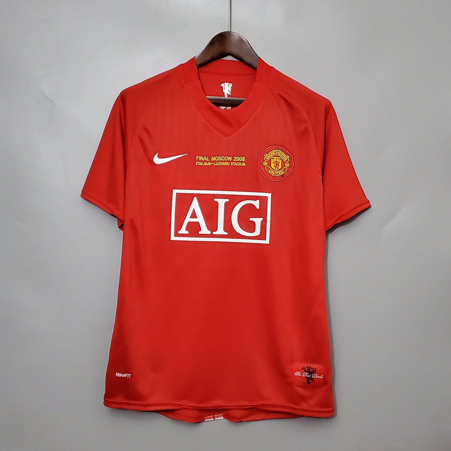 Retro 07/08 Manchester United Home Jersey