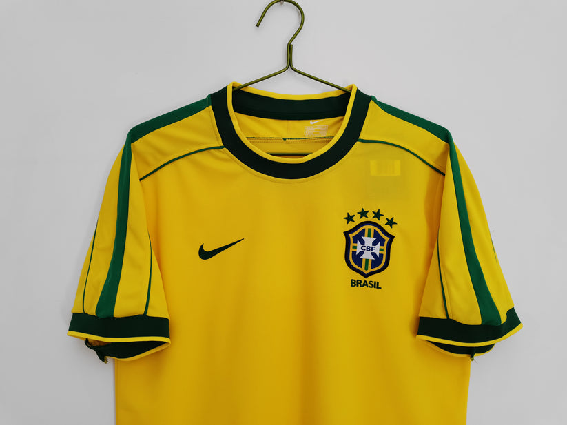 Brazil 1998 Retro Home Kit