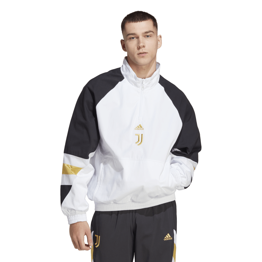 Juventus Home Half Pull Windbreaker Jacket