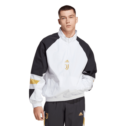 Juventus Home Half Pull Windbreaker Jacket