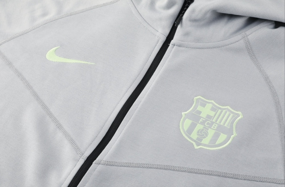 Barcelona Grey 25/26 Full Tracksuit