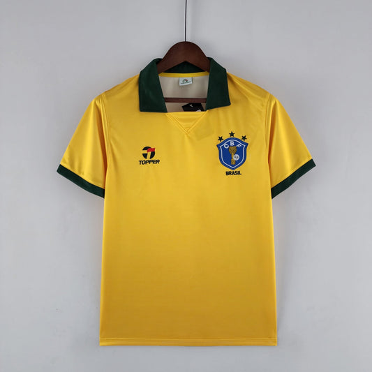 Brazil 1986 Home Jersey