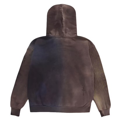 Travis Scott X Fc Barcelona Split-dye Hoodie