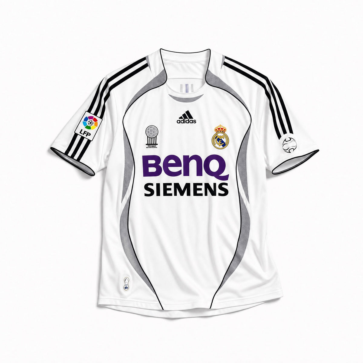 D.Beckham 2006-07 Real Madrid Home Shirt