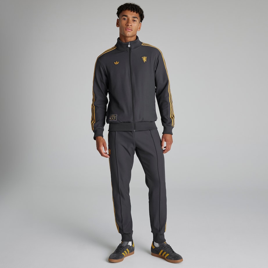 Manchester Utd 25/26 Full Tracksuit Black