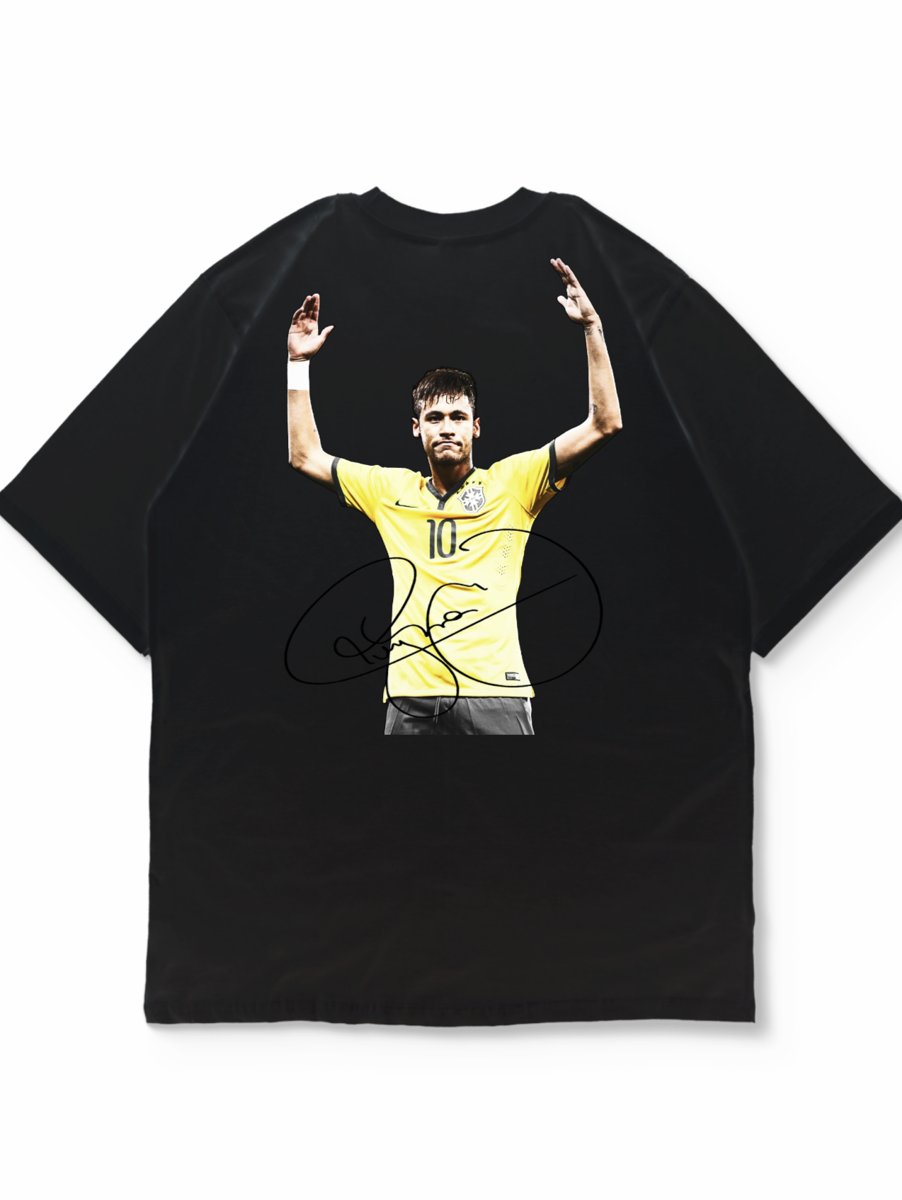 The Prince Back Print Oversized Shirt