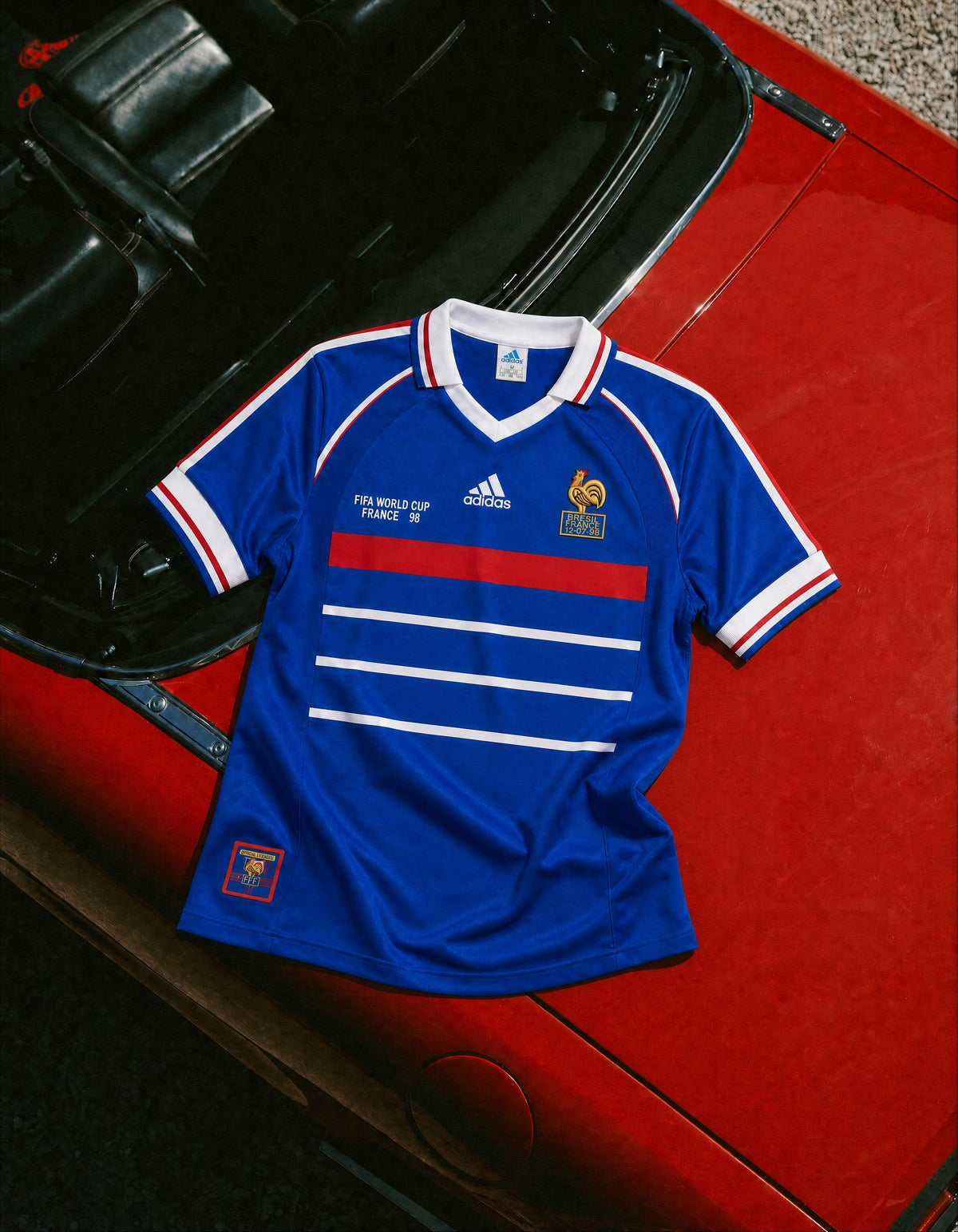 Zidane France Home 1998 World Cup