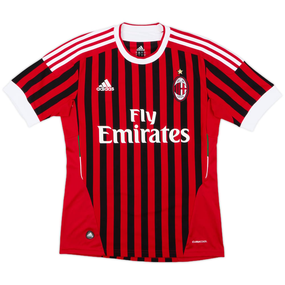 Ibrahimovic 2011-12 AC Milan Home Shirt