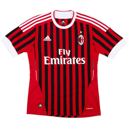 Ibrahimovic 2011-12 AC Milan Home Shirt