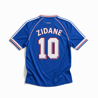 Zidane France Home 1998 World Cup