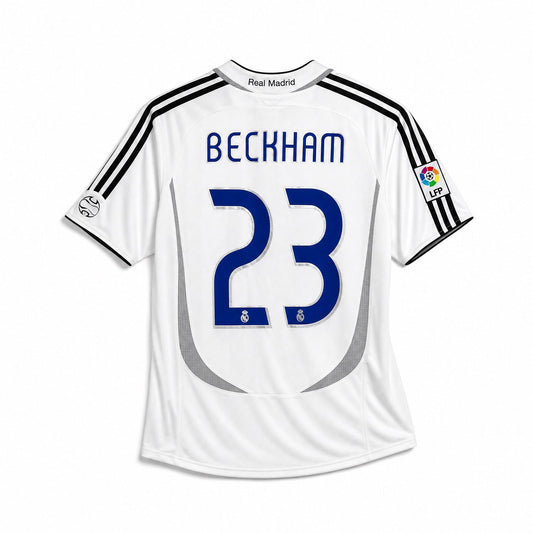 D.Beckham 2006-07 Real Madrid Home Shirt