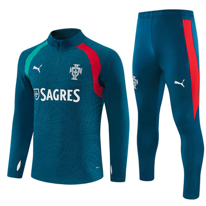 Portugal Home 26/27 Full Half Zip