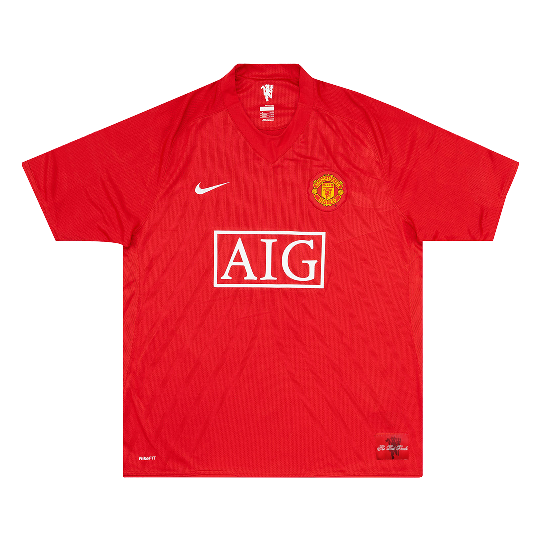 Manchester United 07/08 Home Kit