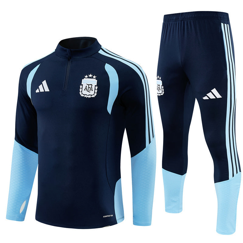 Argentina Home 26/27 Full Half Zip