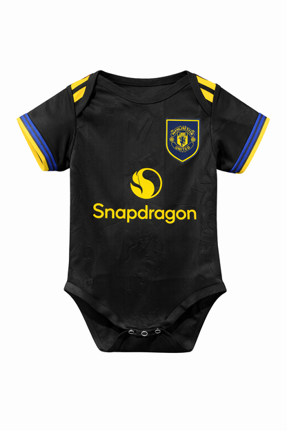Manchester Utd Third Baby Suit