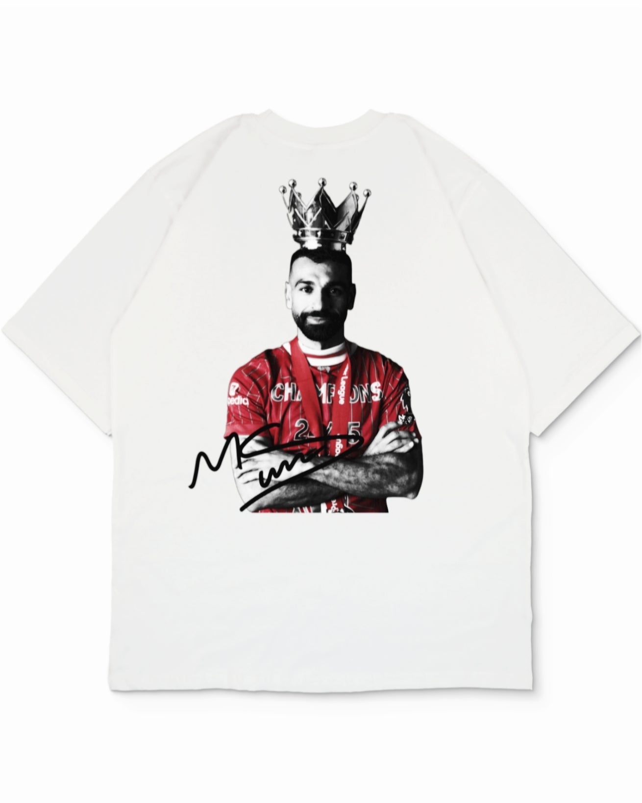 Egyptian King Back Print Oversized Shirt