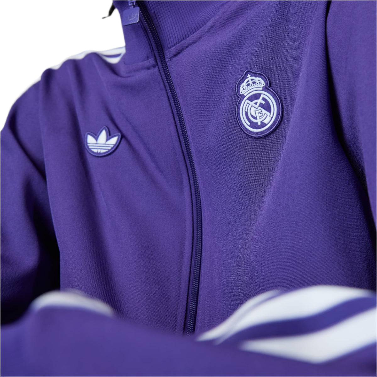 Real Madrid Purple Retro Full Tracksuit