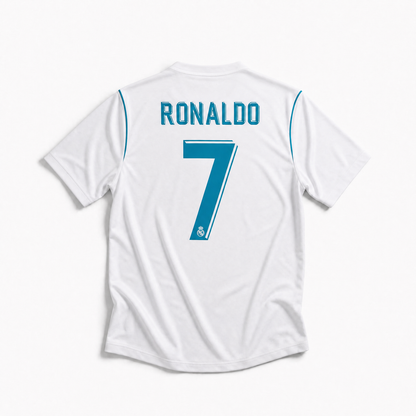 C.Ronaldo 2017-18 Real Madrid Home Shirt