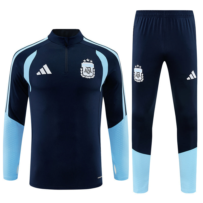 Argentina Home 26/27 Full Half Zip