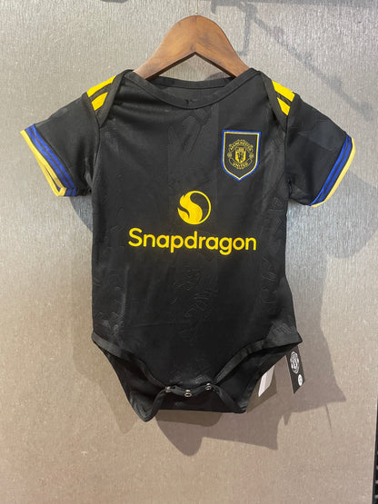 Manchester Utd Third Baby Suit