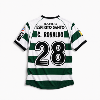 C.Ronaldo Sporting L. Home Jersey 2003