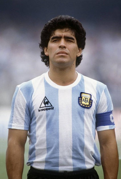 Maradona Argentina Home Jersey 1986 World Cup