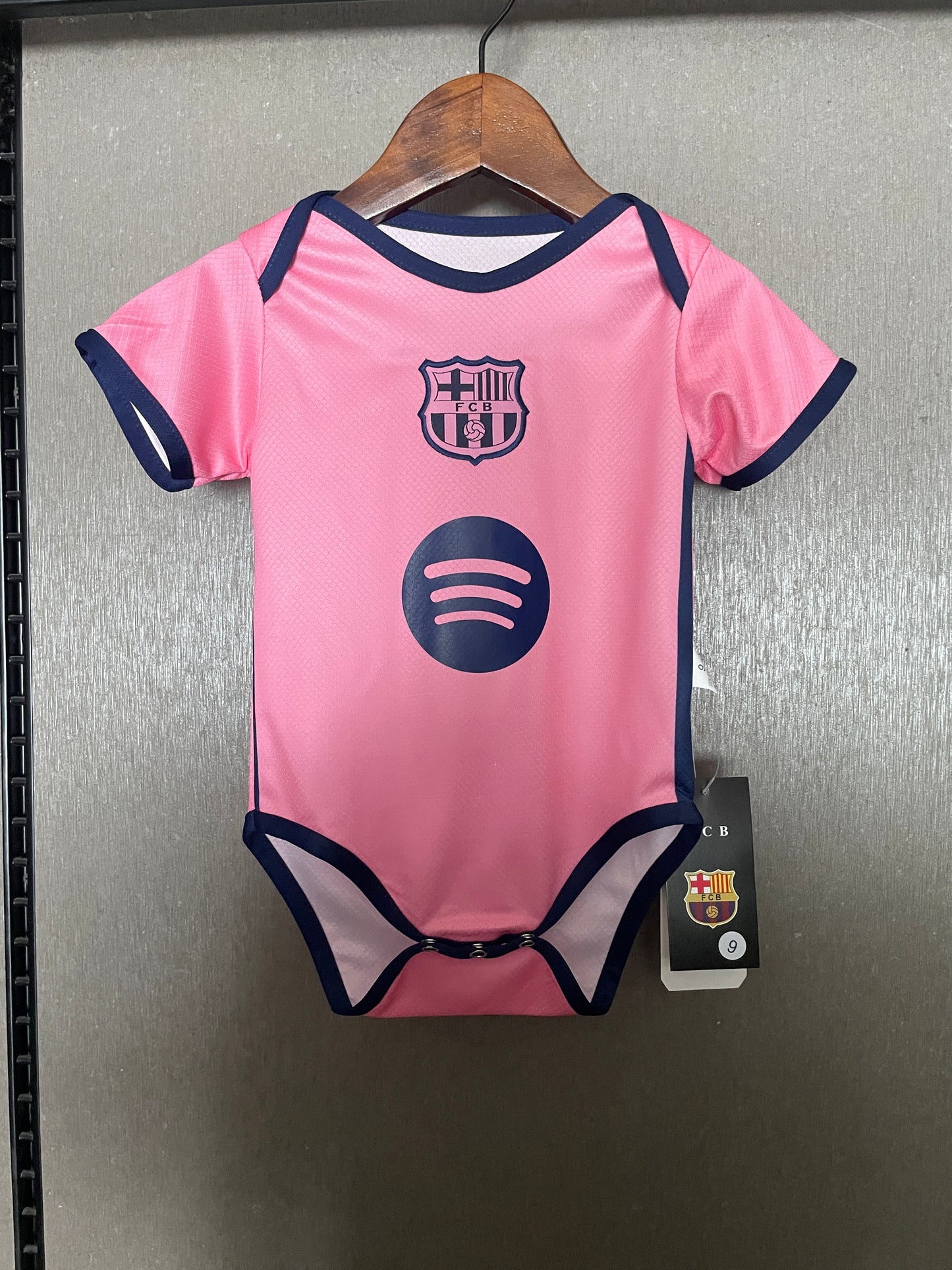 Barcelona Pink Baby Suit
