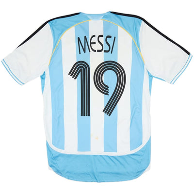 Messi Argentina Home Jersey 2006