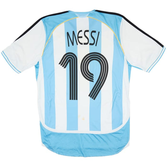 Messi Argentina Home Jersey 2006