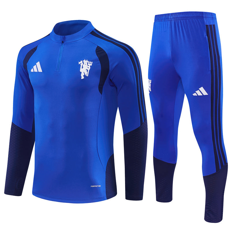Manchester United Blue 26/27 Full Half Zip